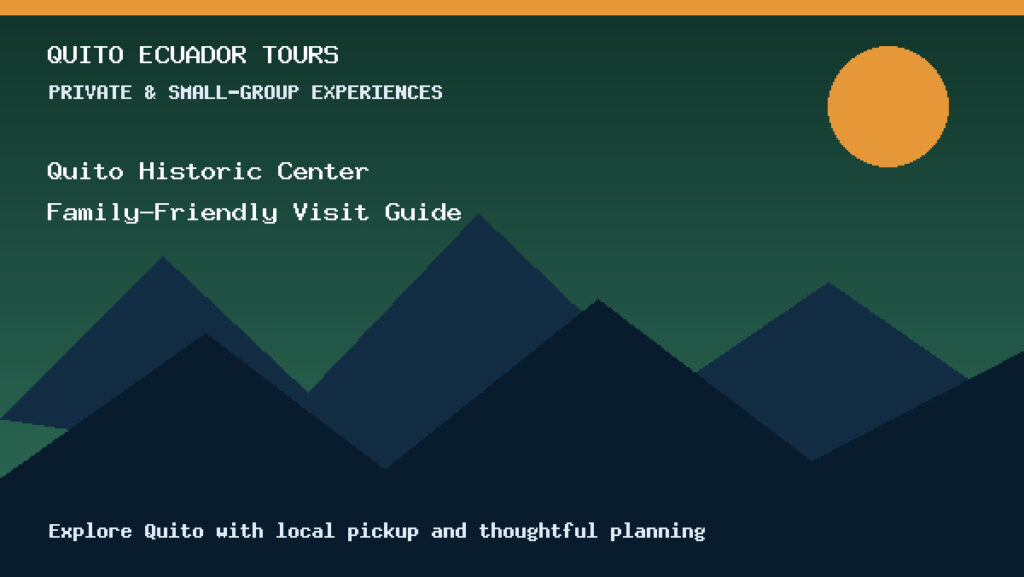 Quito Historic Center tour with colonial churches plazas and Ecuador culture.